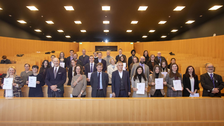 The 23 winners of the Foundation for the Lugano faculties of USI scholarships