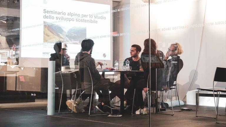A seminar in the alps to discover sustainable development